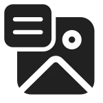 Image Alt Text SVG Icon